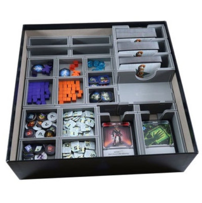 Folded Space Inerts: Clank! In! Space! FS-CLKSP Board Game Organizer