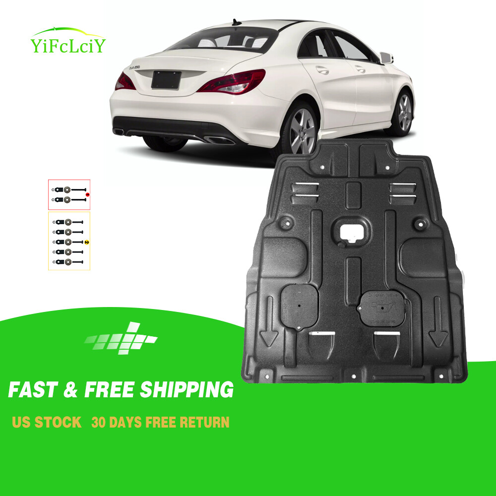 Engine Under Cover Fit For 2014-2019 Mercedes CLA250 Splash Shield Front Support