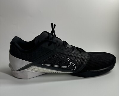 Nike Men's 13 Zoom Metcon Turbo 2 Black Workout Training Shoes