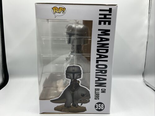 Funko Pop! De lujo: Star Wars The Mandalorian - The Mandalorian On Blurrg #358 - Imagen 2 de 4