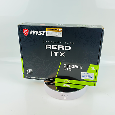 MSI GeForce GTX 1650 AERO ITX 4G OC Graphics Board Teted MSI GeForce GTX 1650 AERO ITX 4G OC Graphics Board Teted