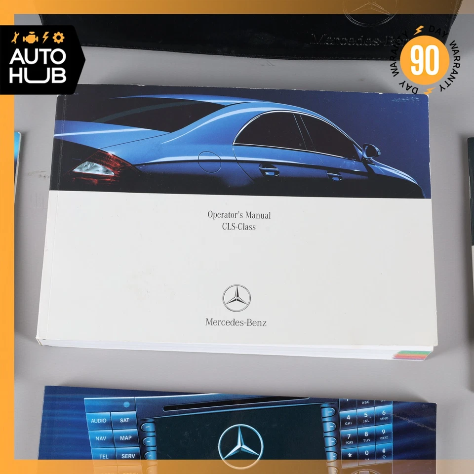 Mercedes-Benz W219 CLS500 2006 manual del operador del propietario conjunto de libro OEM Foto 3 de 4