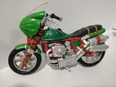TMNT Raphael Motorcycle 2002 Mirage Studios Playmates Toys Official Teenage Muta