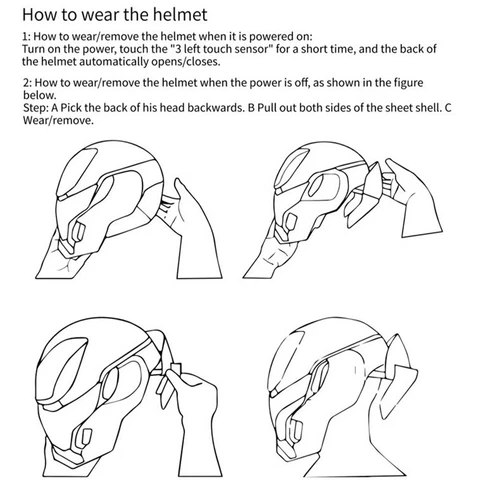 NEW Iron Man MK50 Helmet 1:1 Wearable Voice Control Deformation Helmet Prop 2025 - Picture 21 of 21
