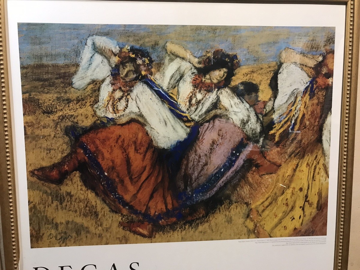 Degas vintage ART poster【踊り子】 Degas vintage ART poster【踊り子】 Degas vintage ART poster
