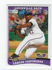 2015 Louisville Bats (Triple-A Cincinnati Reds) Carlos Contreras