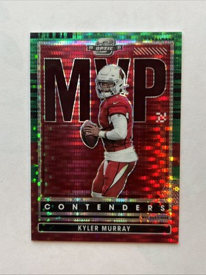 2021 Contenders Optic Kyler Murray Green Pulsar Prizm /30 MVP #MVP-KMU