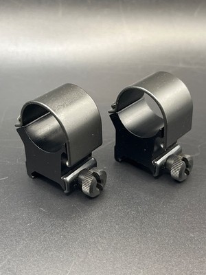 Weaver Extra High Scope Rings, Matte Finish, 1'' Diameter