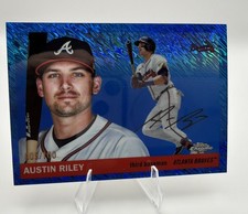 2025 Topps chrome platinum Austin Riley /100