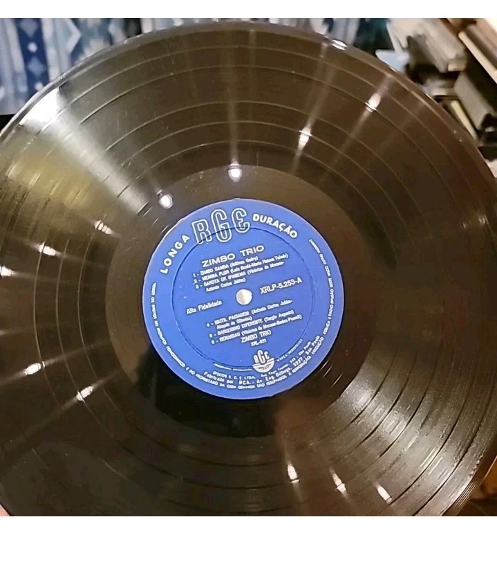 Zimbo Trio Zimbo Trio LP 1964 Brazil Import 1st Press Bossa Nova Samba Rare - Image 3 of 3