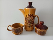 Royal Worcester Group Palissy Pottery 1970s Tableware Tea Set