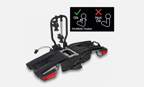 EasyFold XT F 2 Fix4Bike Fahrradträger für 2 Fahrräder - Afbeelding 1 van 5