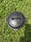 Vintage Large Logo  Griswold  Tite-Top No. 7 Cast Iron Dutch Oven W/ Lid
