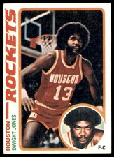 1978-79 TOPPS DWIGHT JONES HOUSTON ROCKETS #84 EX-EXMT