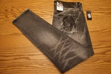 NWT MENS BILLIONAIRE BOYS CLUB JEANS Multiple Sizes Trek Slim Fit Skye Gray $195