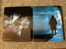 Unbreakable Blu-Ray Steelbook Zavvi Import Debossed