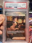 GIOVANNI'S CHARISMA #204 SPECIAL ILLUSTRATION RARE 2023 POKEMON MEW EN 151 PSA 8