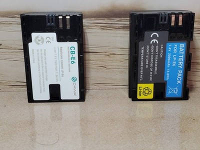 Blackmagic Magic Pocket Cinema Camera Batteries Lot