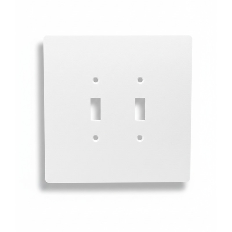 6"x6" Oversize Electric Toggle Light Switch Cover Plate, Lar