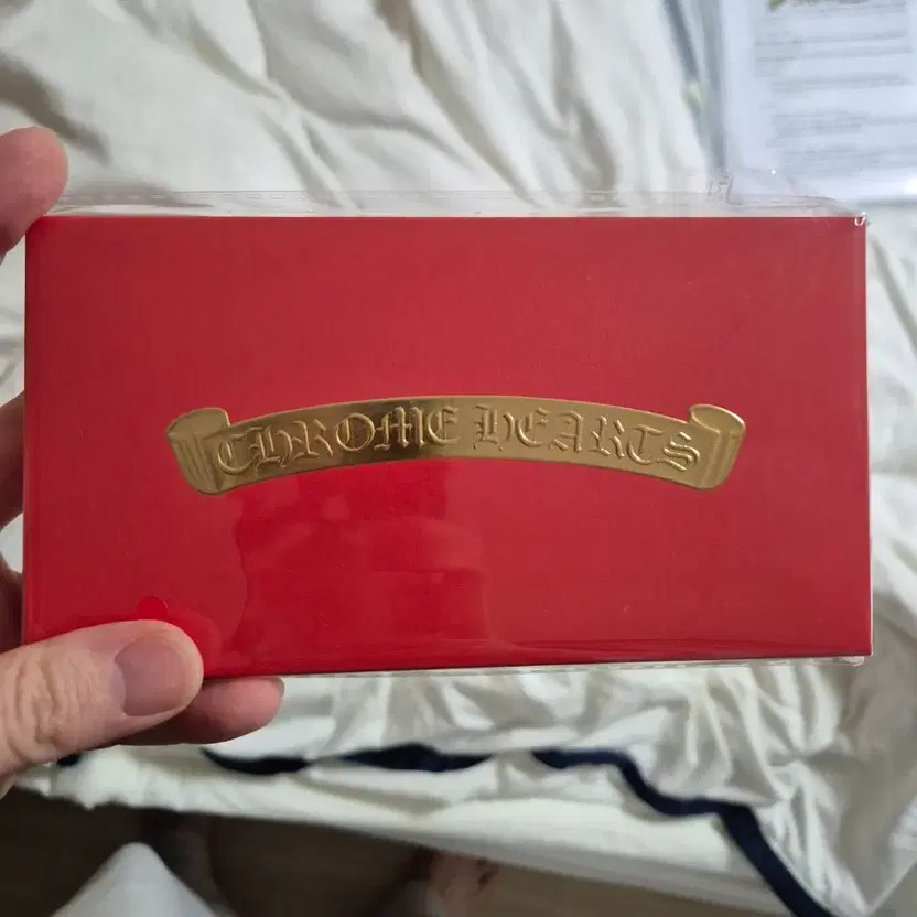 Chrome Hearts Green Envelope Gift Bag