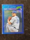 Trey Yesavage 2026 Topps Heritage Blue Chrome Border RC  /150