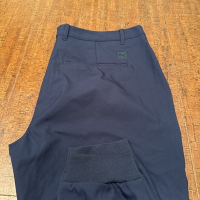 Puma Men s 40 Navy Blue Jackpot Golf Joggers NEW 50-UPF