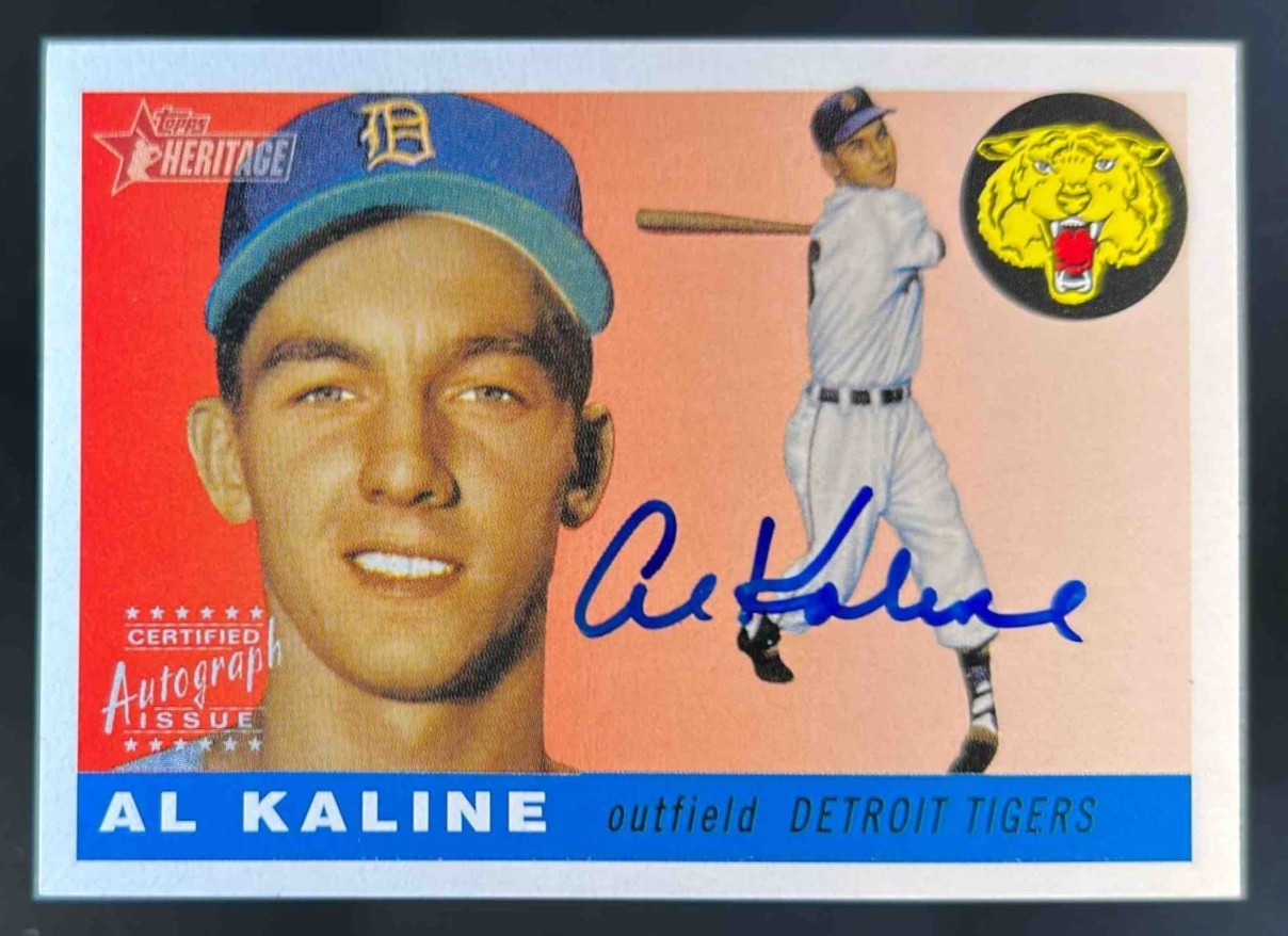 2004 Topps Heritage Al Kaline Real One Auto #RO-AK Tigers