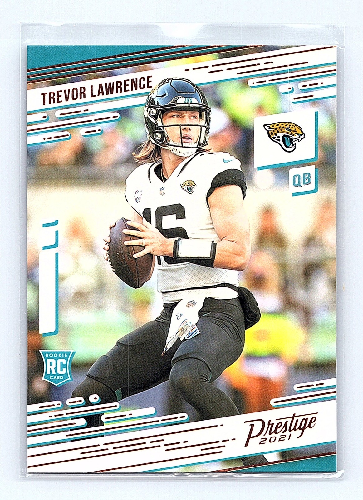 2021 Panini Chronicles #201 Trevor Lawrence Prestige Rookies Update Jaguars