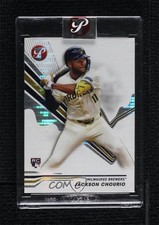 2024 Topps Pristine Pristine Pulsar Refractor Jackson Chourio #180 4vy