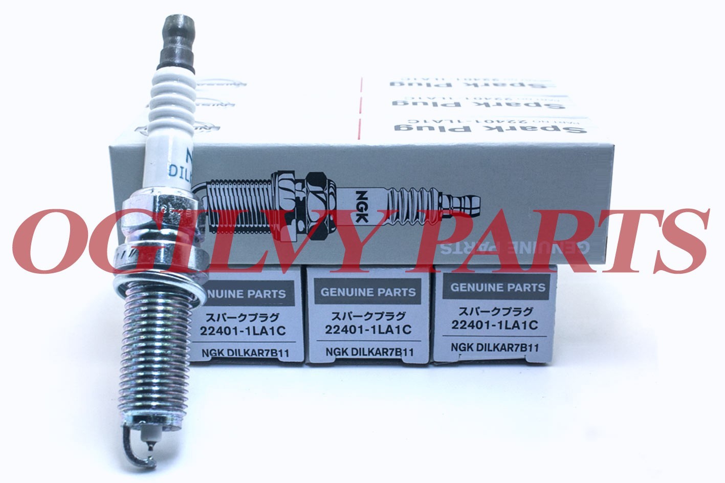 New Set of 6 Genuine 224011LA1C For Nissan Spark plug VK56D PATROL Infiniti QX80