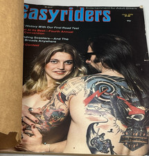 Easyriders Magazine June 1979 David Mann Centerfold Still Has Brown Mail Cover