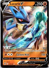 Pokemon Lucario V Holo Astral Radiance LP