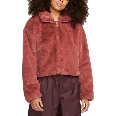 Nike Sportswear Icon Clash Damen Jacke DV5139-691 Teddyfell Parka Anorak Neu L