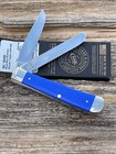 CASE XX * 2026 SMOOTH ROYAL BLUE SYNTHETIC TRAPPER KNIFE KNIVES — photo 4