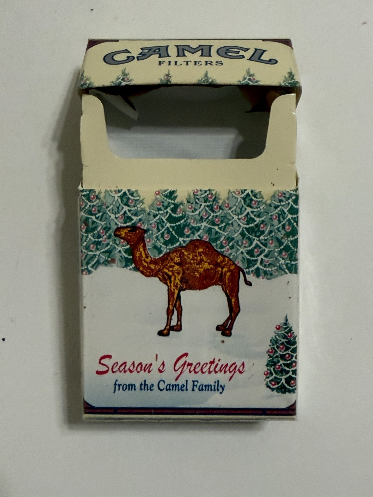 1995 Limited Edition Season's Greetings Camel Lights Promotion - No Cigs