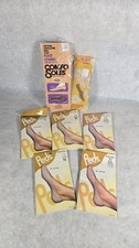 NEW Vintage Women's Peds More Foot Covers Shear Socks Lot Of 7 SEE PHOTOS NOS