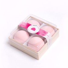 Nilstorey Marshmallow Makeup Sponge 4pcs/set, 1 Count Pack of 4 , Light Pink