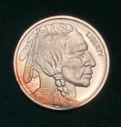 1 Troy oz .999 Fine Silver Round Buffalo Coin
