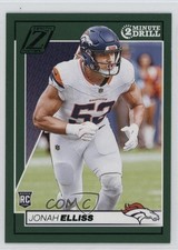 2024 Panini Zenith Rookies Two Minute Drill Jonah Elliss #157 1eh5