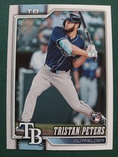 2026 Topps Series 1 Tristan Peters #330 (RC) NM Tampa Bay Rays Free Shipping