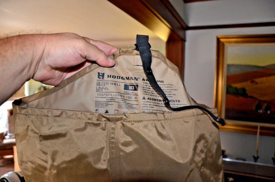 Hodgman Mackenzie Cleated Boot Chest Waders Brown Size 10 - Image 2 of 4