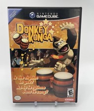 Donkey Konga Nintendo GameCube Complete CIB + Insert
