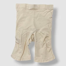 Skims Women's Beige Seamless Sculpt Mid Thigh Shorts Shapewear Size Medium
