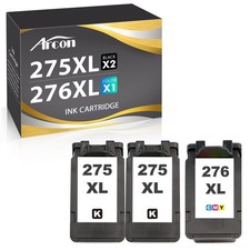 275XL 276XL Ink Cartridges for Canon Pixma TS3522 TR4720 TS3520 TS3500 TR4700