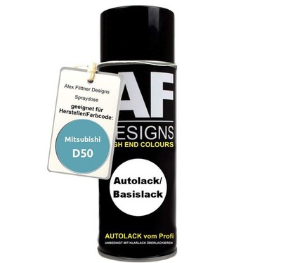 Für Mitsubishi D50 Island Blue Metallic Spraydose Basislack Sprühdose 400ml