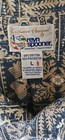 Vintage Reyn Spooner x Rotary Int'l Lahaina Sailor Blue Hawaiian Mens L Shirt — photo 7
