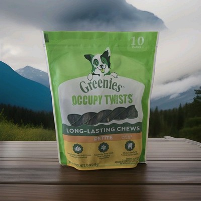 Greenies Occupy Twists Natural Dog Treats Regular Size 15-25 Pounds 