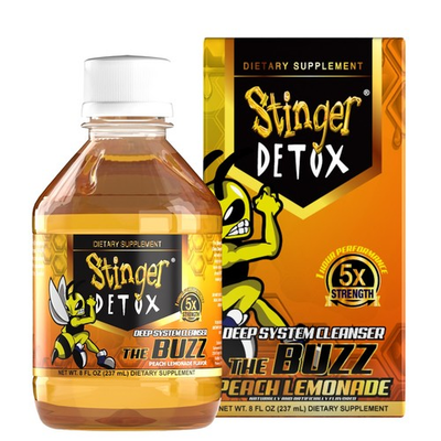 #ad #ad Stinger Buzz 5X Extra Strength Peach Lemonade 8 OZ $19.99