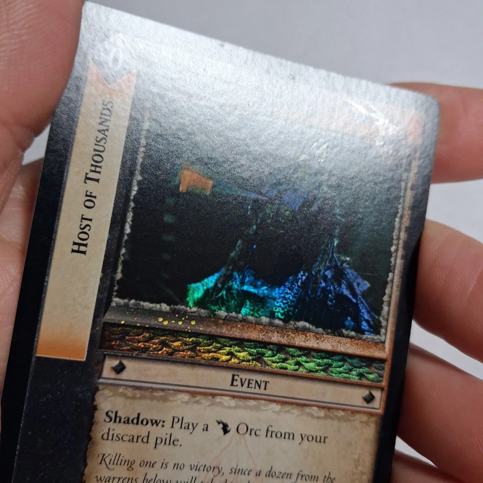 LOTR TCG Fellowship of the Ring HOST OF THOUSANDS 1C187 FOIL LP - Image 3 of 4