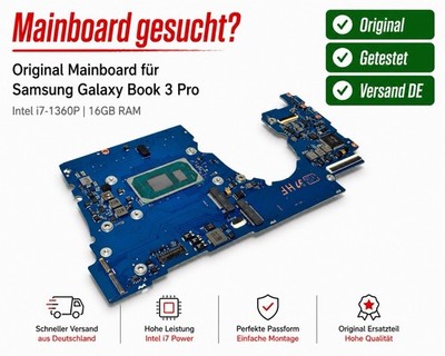 Samsung Galaxy Book 3 Pro 360 NP960QFG Mainboard | Intel i7-1360P | 16GB RAM